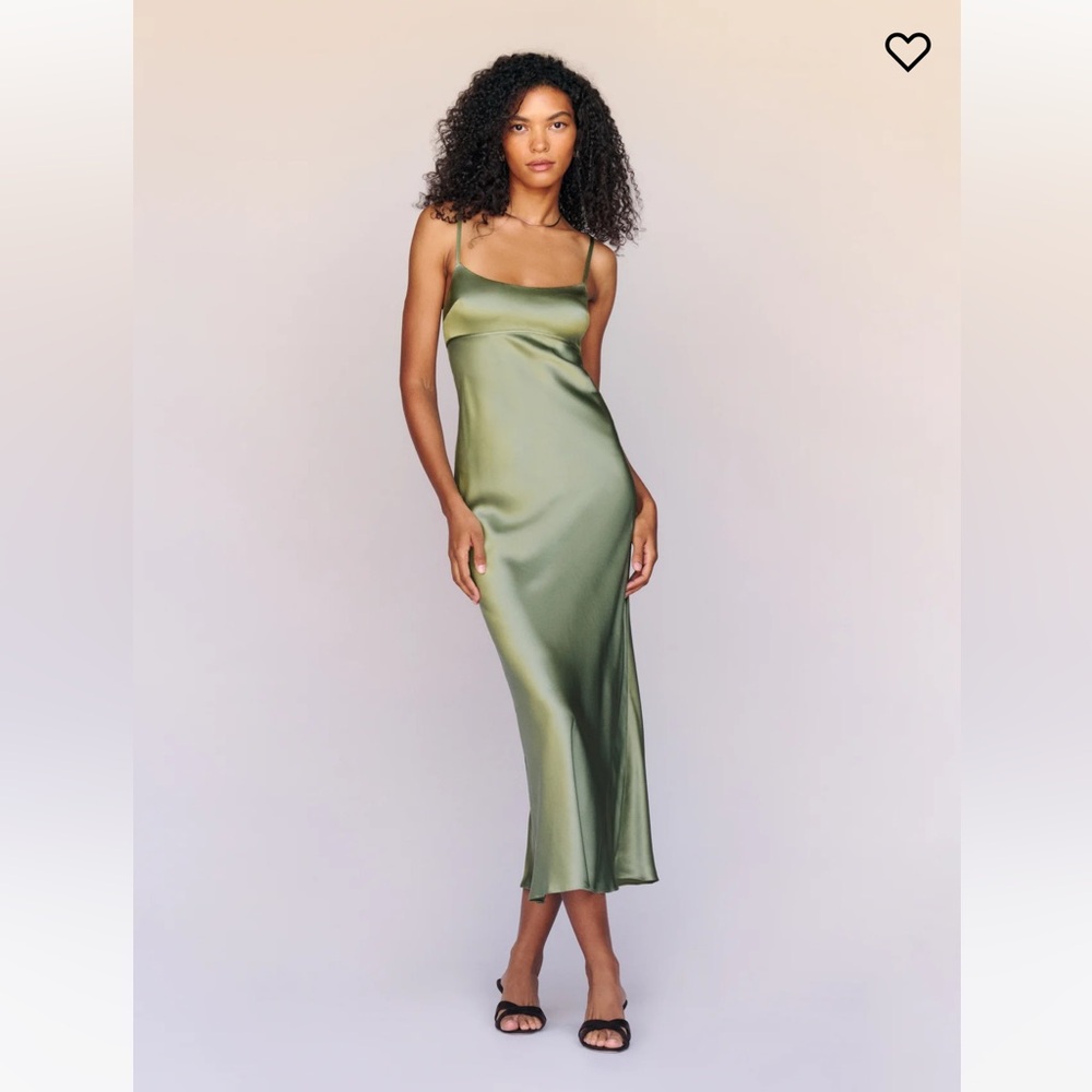Reformation Silk Dress